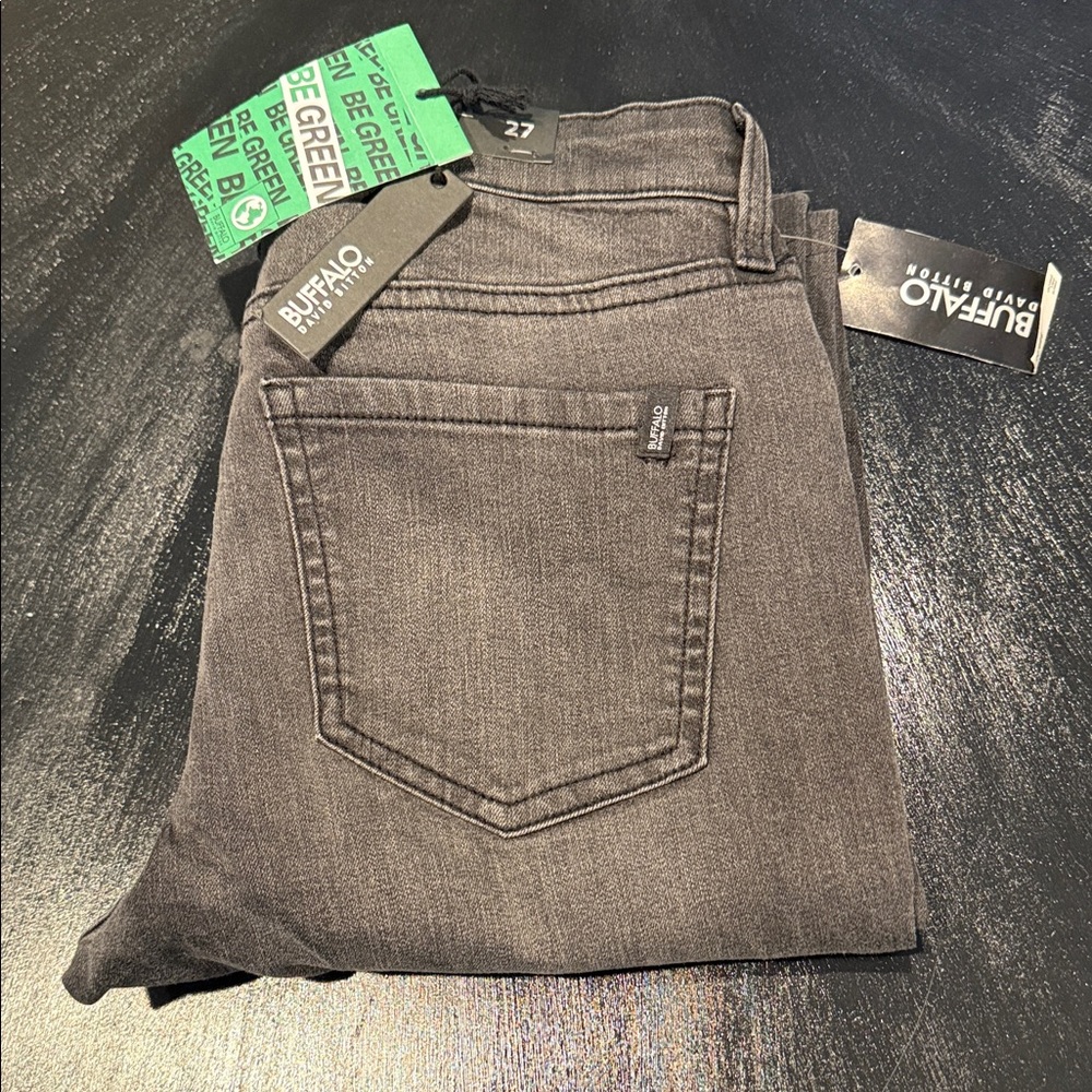Buffalo David Bitton Women's Dark Gray Skinny Jeans